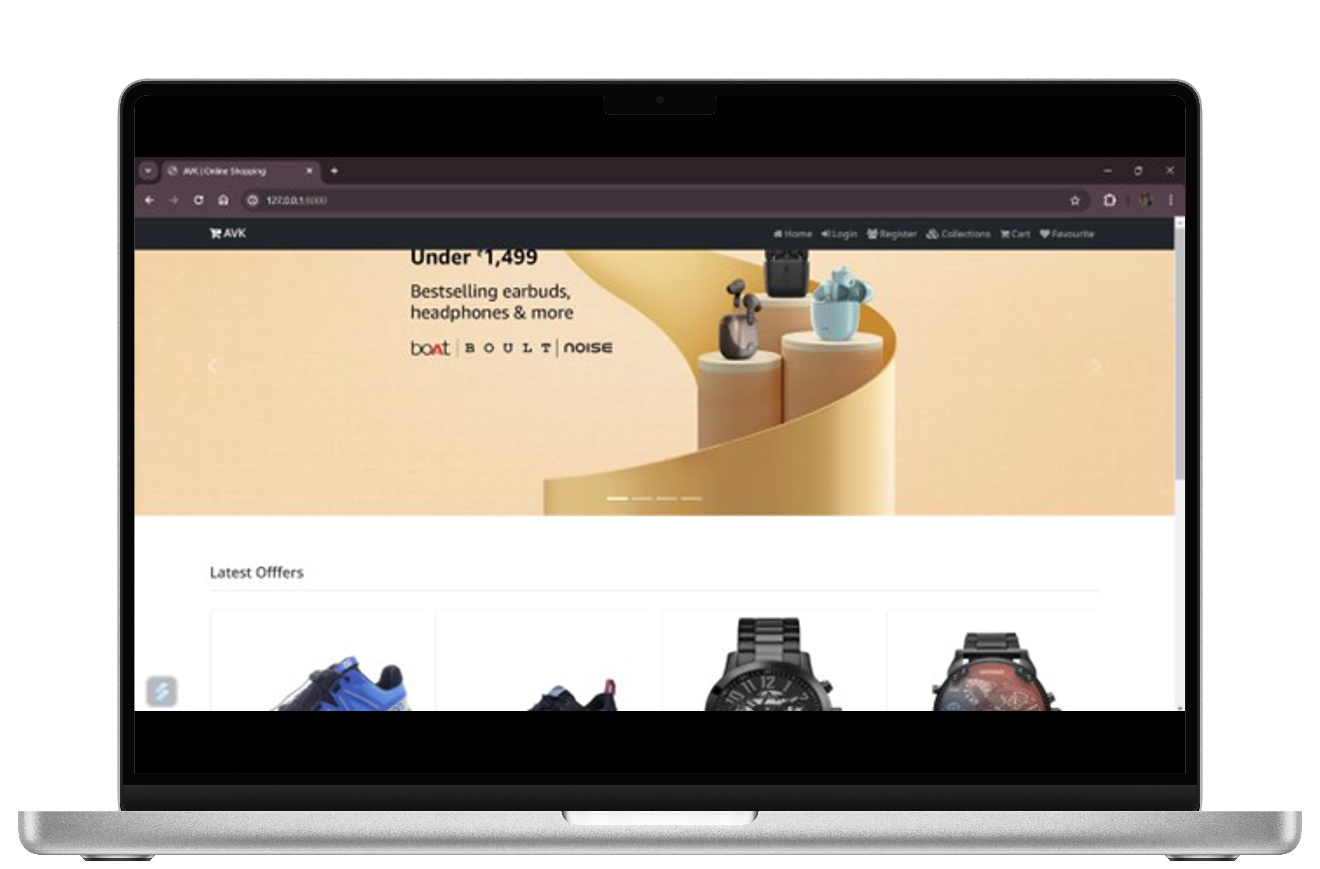 E-commerce website